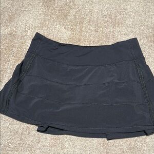 Black Lululemon Athletic Skort